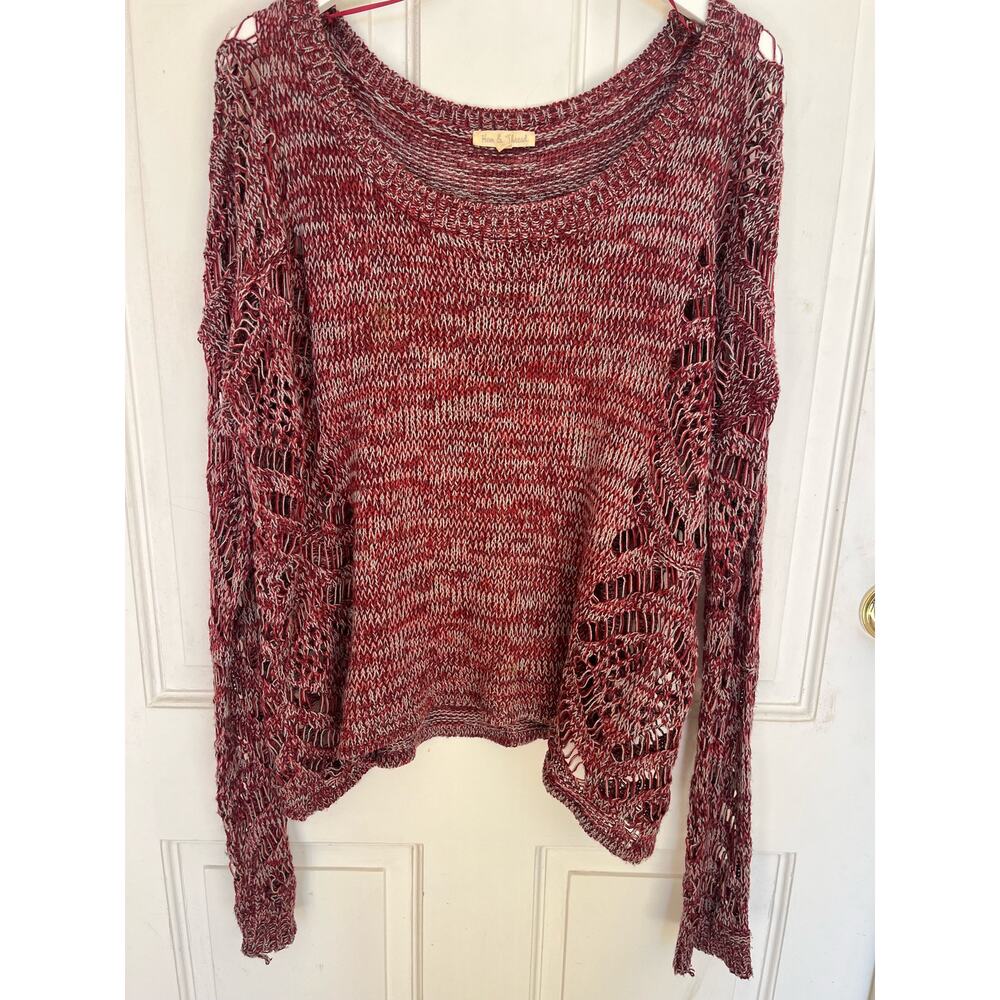 Hem & Thread Loose Knit Sweater M/L